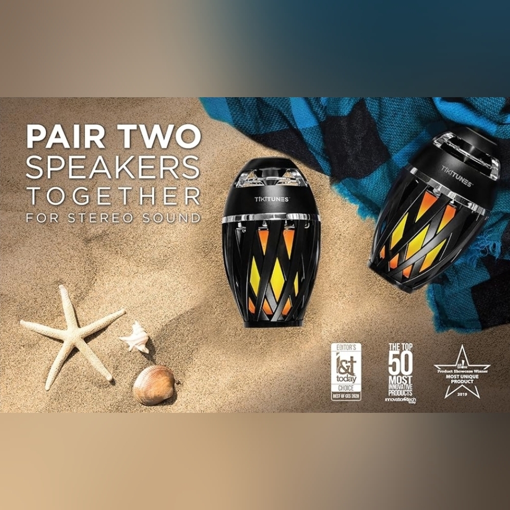 🔊🔥TikiTunes Bluetooth Speakers🎵